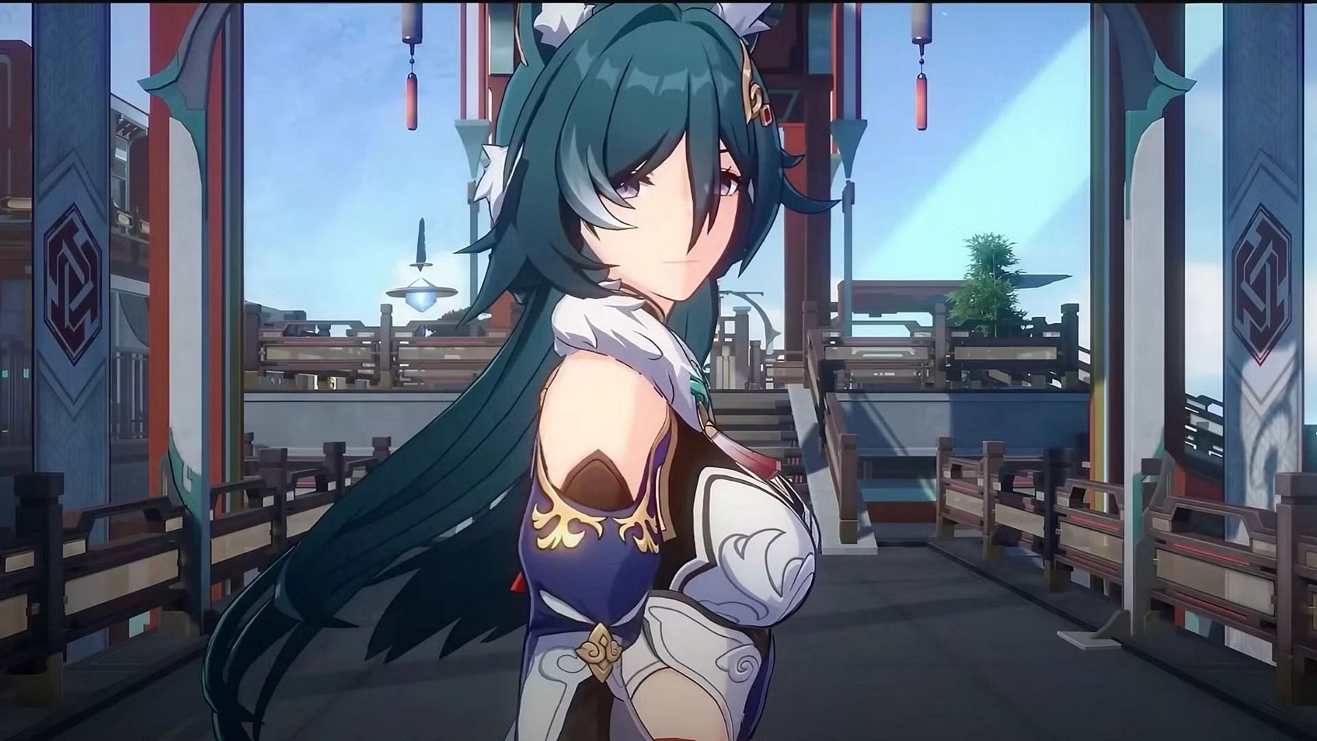 A character in the Xianzhou Luofu (Image via Honkai Star Rail)